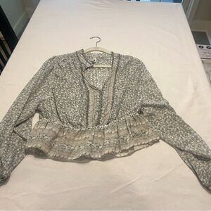 Médium , gently worn, Free People blouse